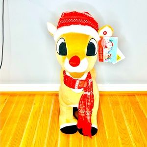 Nw Rudolph the Red Nose Reindeer stand alone light up
Greeter